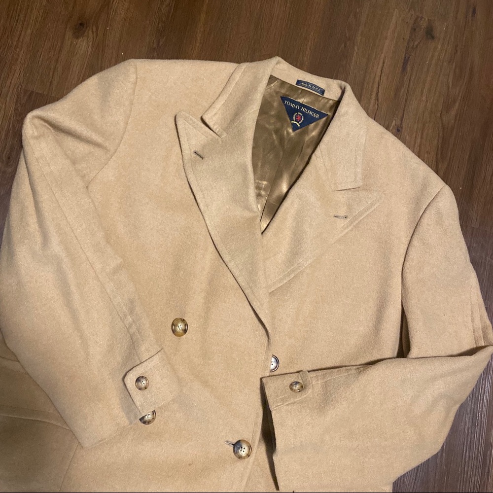 Vintage 🔥 Tommy Hilfiger Cashmere trench coat